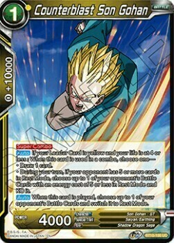 Counterblast Son Gohan Card Front