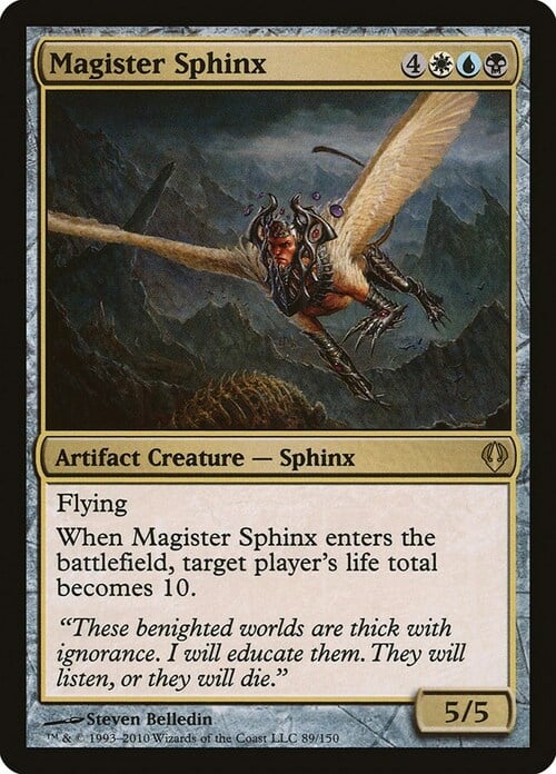 Magister Sphinx Card Front