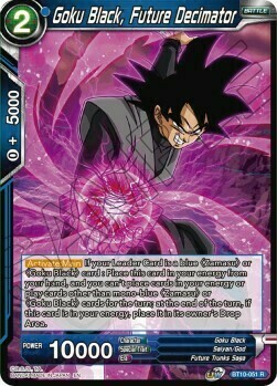 Goku Black, Future Decimator Card Front