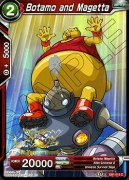Botamo and Magetta Card Front