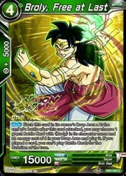 Broly, Free at Last Card Front