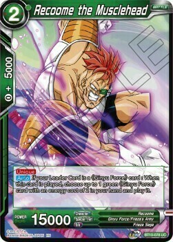 Recoome the Musclehead Card Front