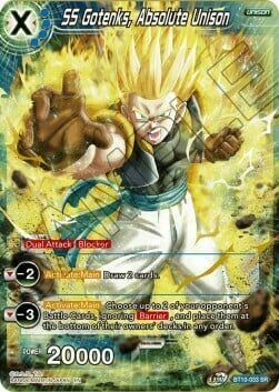 SS Gotenks, Absolute Unison Card Front