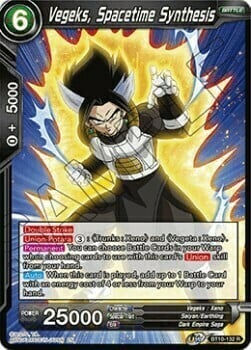 Vegeks, Spacetime Synthesis Card Front