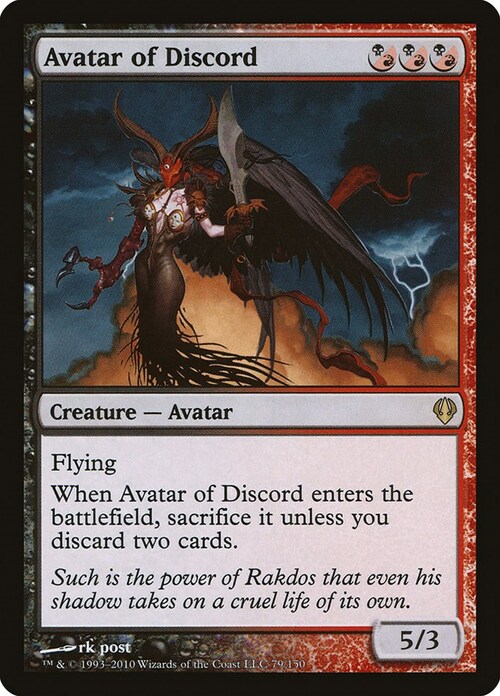 Avatar of Discord Card Front