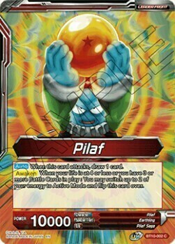Pilaf // Pilaf, Shu, and Mai Assemble! Card Front