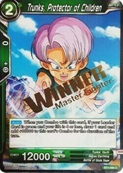 Trunks, Protector of Children Card Front