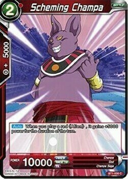 Scheming Champa Card Front