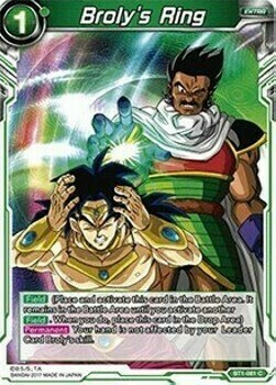 Broly's Ring Card Front