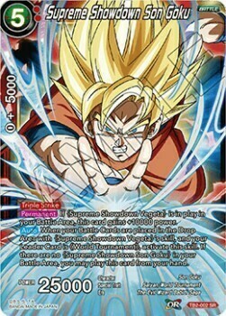 Supreme Showdown Son Goku Card Front