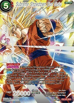 Supreme Showdown Son Goku Card Front