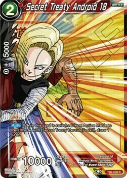 Secret Treaty Android 18 Card Front