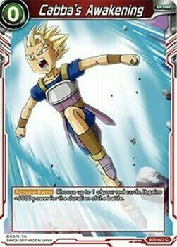 Cabba's Awakening Card Front