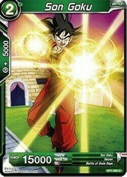 Son Goku Card Front
