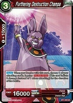 Furthering Destruction Champa Card Front