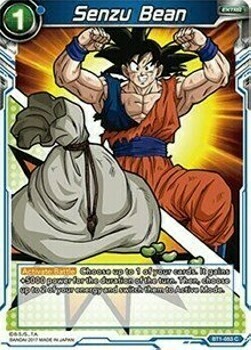 Senzu Bean Card Front