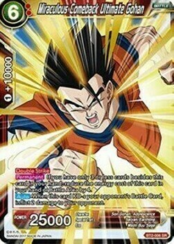 Miraculous Comeback Ultimate Gohan Card Front