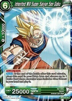 Inherited Will Super Saiyan Son Goku Card Front