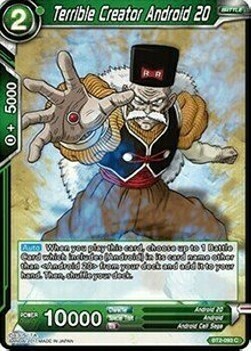 Terrible Creator Android 20 Card Front