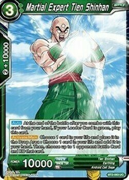 Martial Expert Tien Shinhan Card Front