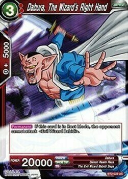 Dabura, The Wizard&#39;s Right Hand Card Front