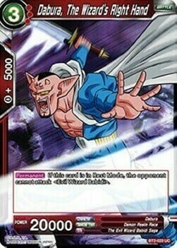 Dabura, The Wizard's Right Hand Card Front