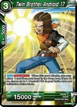 Twin Brother Android 17 Card Front