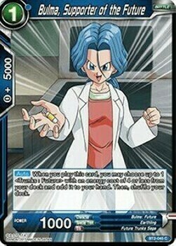 Bulma, Supporter of the Future Card Front