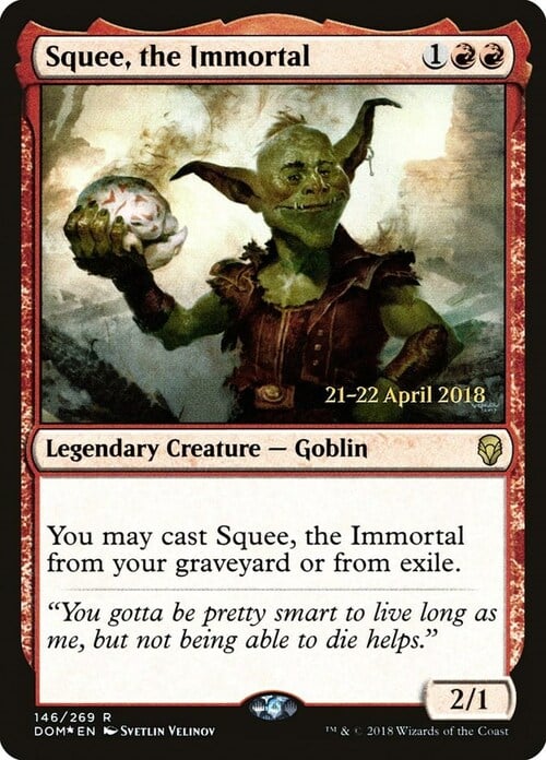 Squee, the Immortal Card Front