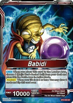 Babidi // Babidi, Creator of Evil Card Front