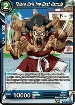 Thinks He's the Best Hercule Card Front