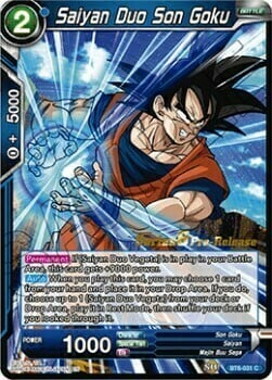 Son Goku, Duo Saiyan Card Front