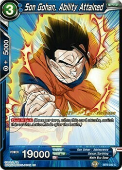 Son Gohan, Ability Attained Card Front