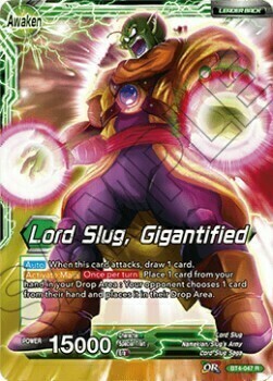 Lord Slug, Gigantified Card Front