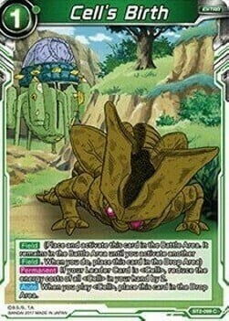 Cell's Birth Card Front