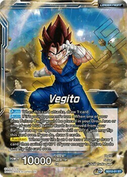 Vegito // SSB Vegito, Godhood Transcended Card Front
