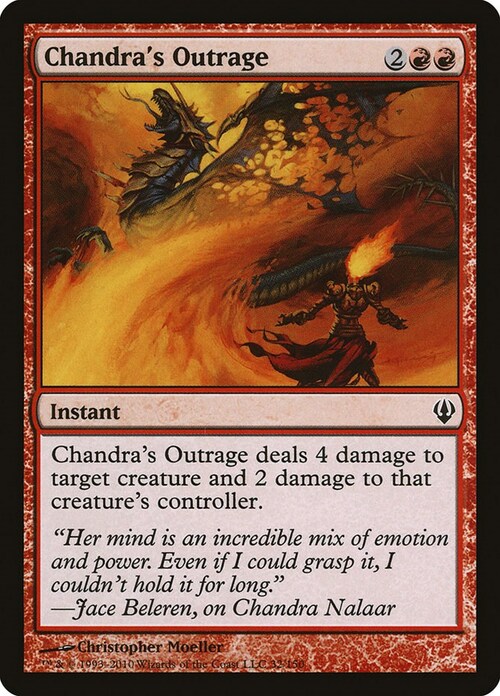 Chandra's Outrage Card Front