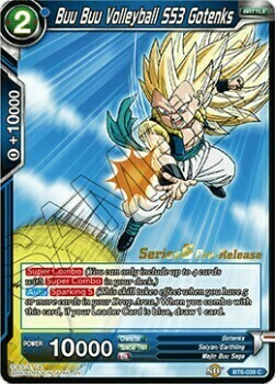 Buu Buu Volleyball SS3 Gotenks Card Front