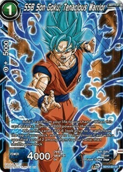 SSB Son Goku, Tenacious Warrior Card Front