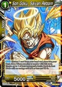 Son Goku, Saiyan Reborn Card Front