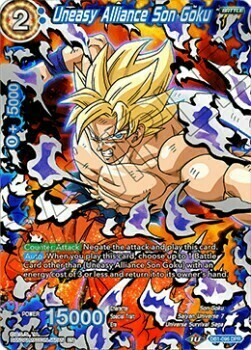Uneasy Alliance Son Goku Card Front