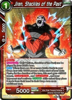 Jiren, Shackles of the Past Card Front