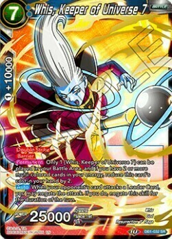 Whis, Keeper of Universe 7 Card Front