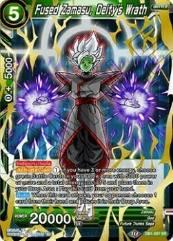 Fused Zamasu, Deity's Wrath Card Front