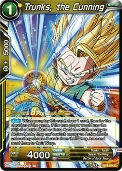 Trunks, l'Astuto Card Front