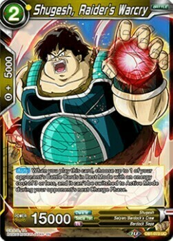 Shugesh, Raider's Warcry Card Front