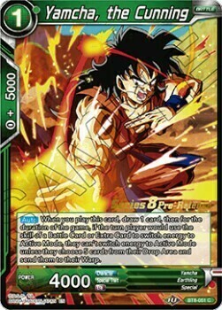 Yamcha, the Cunning Card Front