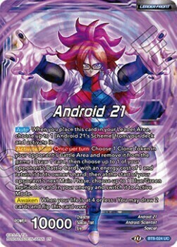 Android 21 // Android 21, Malevolence Unbound Card Front