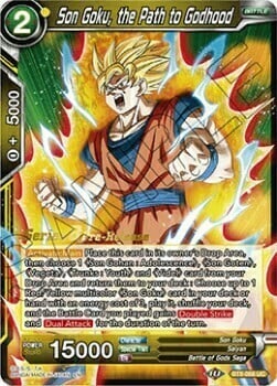 Son Goku, il Sentiero verso la Divinità Card Front