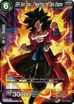 SS4 Son Goku, Thwarting the Dark Empire Card Front